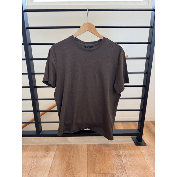 Banana Republic Men’s Luxe Touch Performance Tee – Brown – Size Medium - Picture 1 of 7